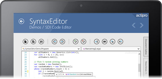 WinRT XAML Controls