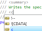 Doc Comment Auto-Complete