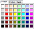 StandardColorPicker Control