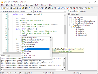 WinForms Controls