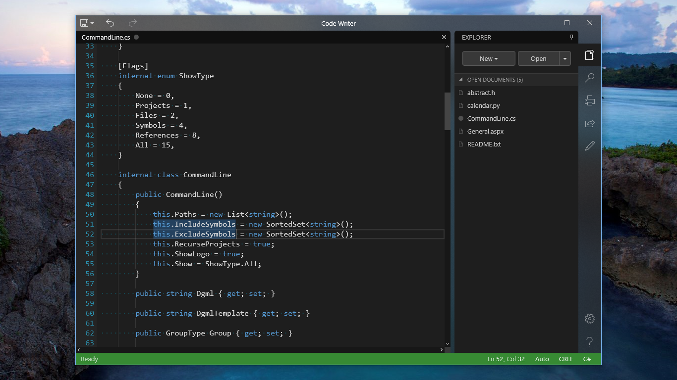 Code Writer - Text and code editor app with syntax ...