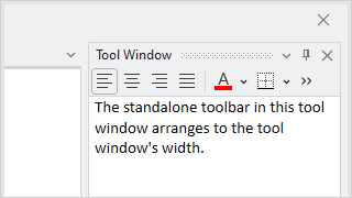 Secondary Toolbar