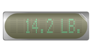 5-by-7 Dot Matrix (Ellipse)