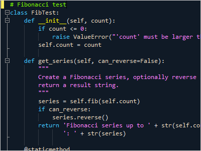 Syntax Highlighting